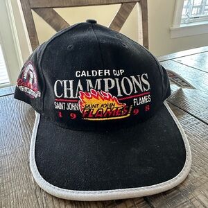 Vintage St. John Flames Calder Cup Champions Hat